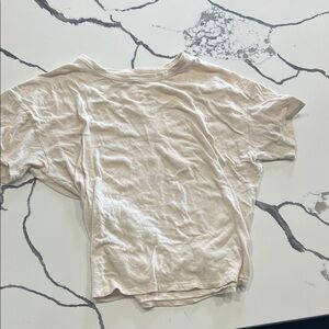American Eagle Cream Tee